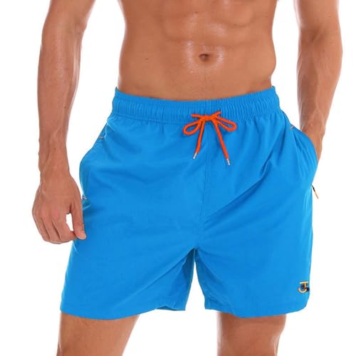 JustSun Badeshorts Herren Badehose Männer Schwimmhose Schnelltrocknend...