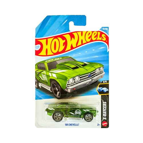Image of Hot Wheels Worldwide Basic Car HW '69 Chevelle Toy Car for Kids & Collectors | For Kids & Collectors
