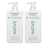 Native Cashmere & Rain 2N1 Shampoo & Conditioner Set 16.5 fl oz
