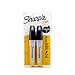 Sharpie 34821PP Professional Chisel Tip Permanent Marker, Black, 2-Pack