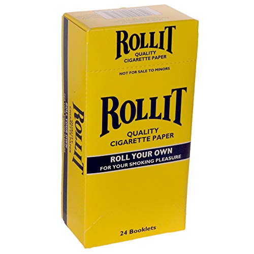 Roll It Quality Cigarette Papers (24 Booklets Of 100 Leaves) #TOP17