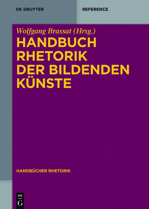 Rhetorik der Bildenden Künste volume de référence allemand en histoire de l'art