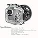 Seafrogs Underwater Housing for Canon EOS R Professional Diving Waterproof Case for Canon EOSR+24-105mm/ 16-35mm/ 24-70mm Lens for Underwater Photography Videography