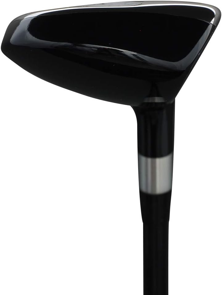 Left Handed Majek Golf Senior Lady (55+ Years) #7 Hybrid New Utility L Lady Flex Club with Premium Ladies Arthritic Grip