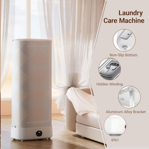 Sèche-linge portable 1000W pour élimine rapidement les plis en lessive - 8