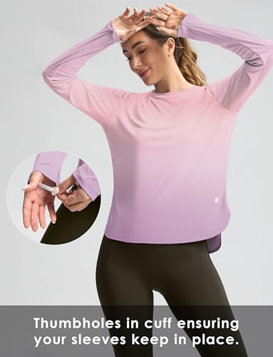 Image of Women's Sun Shirts UPF 50+ Long Sleeve UV Protection Shirt Lightweight Quick Dry Workout Hiking Tops for Women