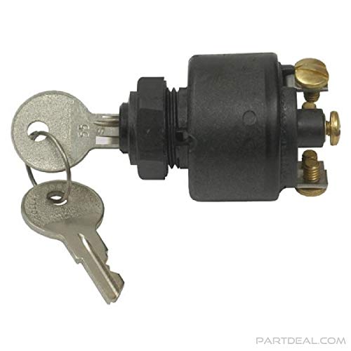 3-Position Marine Ignition Switch- (Magneto Ground) PN 33-105P(Pack of 1)