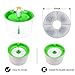 Winkeyes Cat Water Fountain Filter for Cat Flower Fountains Water Filter Replacement with Dual Filters Resin and Activated Carbon for Water Dispenser Drinking Fountain Pack of 8