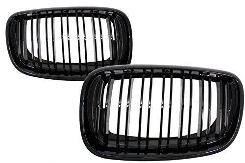 Grilles avant doubles rayures pour rajeunir le bouclier de votre X5 E70 de 2007 à 2014