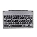 Produktbild Faltende Bluetooth Tastatur mit Berührungsfläche, ultra-dünne bewegliche faltbare drahtlose Tastatur mit multi Berührungsfläche, Halter, Noten-Tastatur für IOS, Android, Windows, Schwarzes / silbernes