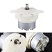 12V DC High Motor for Display Stand Electric Motor 3 RPM 4mm Shaft Diameter Small Size Slow Speed Low Noise Reversible Easy Installation