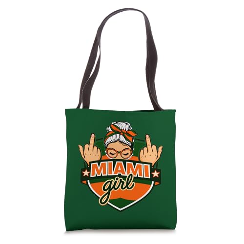 Miami Lifestyle Girl Pride Up Do Hairstyle Florida Baddie Tote Bag
