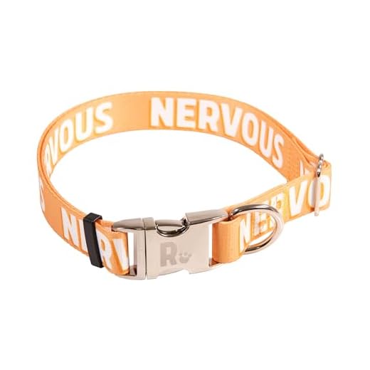 Rosewood Nervous Alarm-Hundehalsband für alle Hunde