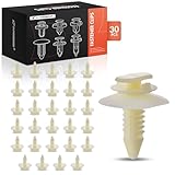 A-Premium 30 PCS Nylon Interior Door Trim Panel Car Retainer Fastener Push Pin Clips Compatible with Chevrolet Impala Camaro Caprice Buick Regal Century Cadillac GMC Oldsmobile Pontiac - for 7.94mm