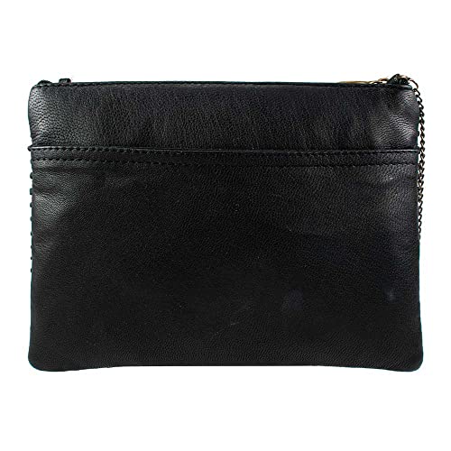 Mary Frances Love Affair Beaded Heart Burst Mini Crossbody Bag Novelty Evening Clutch Purse, Black2