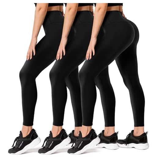 The Awesome Leggings For Women To Hit The Gym, Run Errands, Travel Or Hang Out In | Black Leggings FULLSOFT 3 Pack Leggings for Women Non See Through-Workout High Waisted Tummy Control Running Yoga Pants(3 Pack Black,Black,Black,Large-X-Large)