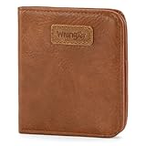 Montana West X Wrangler Small Wallet Women Slim Thin Wallets Card Cases Money Organizer Minimalist Pocket Wallet with RFID Lining