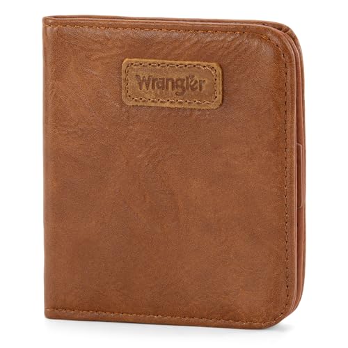 Image of Montana West X Wrangler Small Wallet Women Slim Thin Wallets Card Cases Money Organizer Minimalist Pocket Wallet with RFID Lining