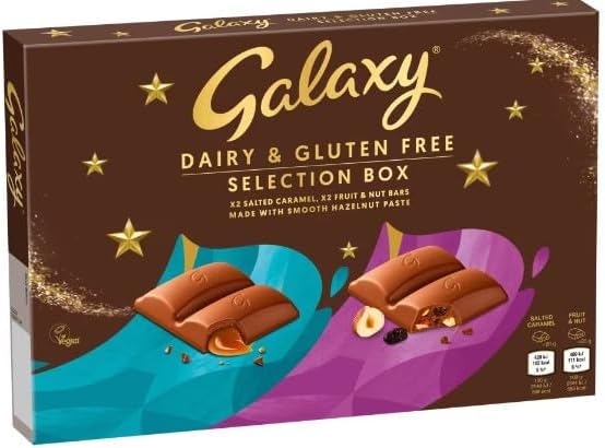 1 x Dairy & Gluten Free Selection Box 160g "Taste The Sweetness In Every Bite" Twisty Treat Gift Hamper, Easter,Christmas,Birthday