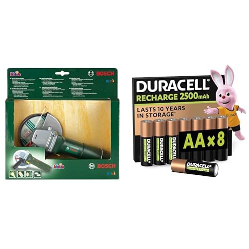 Meuleuse angle Theo Klein Bosch jouet imitation enfant 3 ans et piles AA Duracell