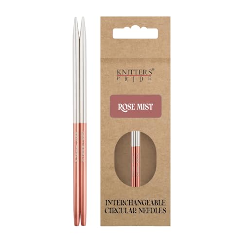 Image of Knitter's Pride Rosemist Normal Interchangeable Circular Needles 5 inch inch (13cm) - US Size 5 (3.75mm)