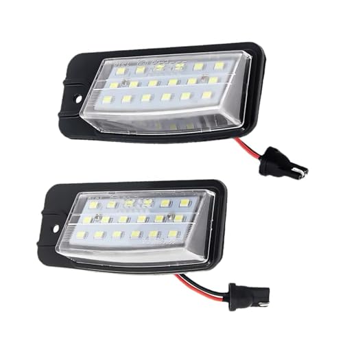 Conjunto de luces de matrícula traseras de alta visibilidad para Nissan Rogue