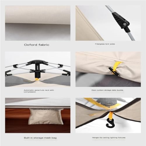 Carpa portátil ligera y espaciosa para camping miniatura 7