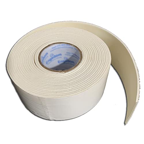 FITA ANTIDERRAPANTE P/TAPETE AUTO ADESIVO BRANCO GR 50X02X5000MM