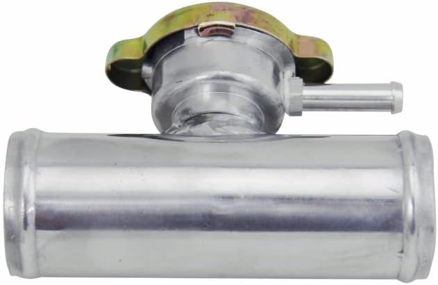 Radiator Hose Filler Neck With Radiator Cap Connector Hose 38mm OD In Line+1.1 Bar Cap +1-1/2" Hose.38mm