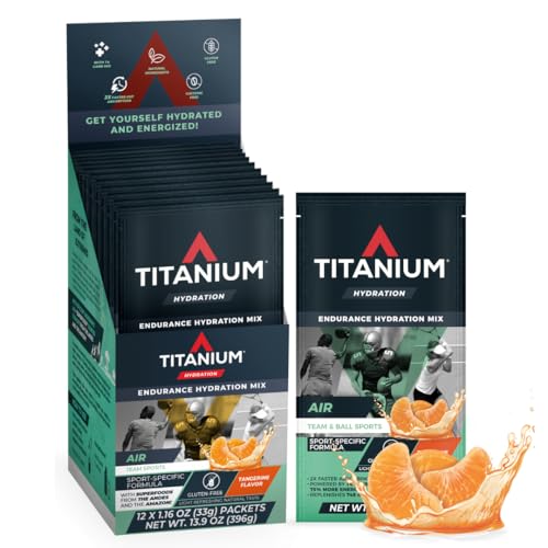 TITANIUM AIR Hydration Drink Mix Packets - Carbohydrate