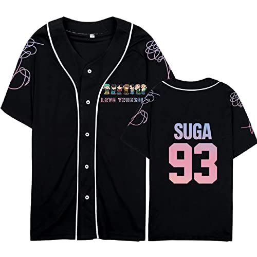 Baseball Jersey Love Yourself Shirt Jungkook Suga Jhope Jimin V