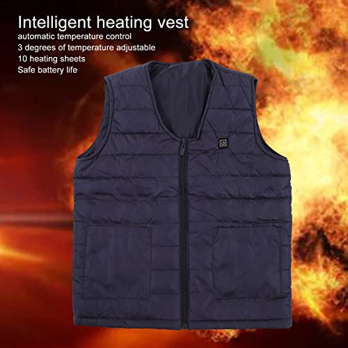 Chaleco calefactor para combatir el frío corporal con ropa de invierno transpirable en capas 3