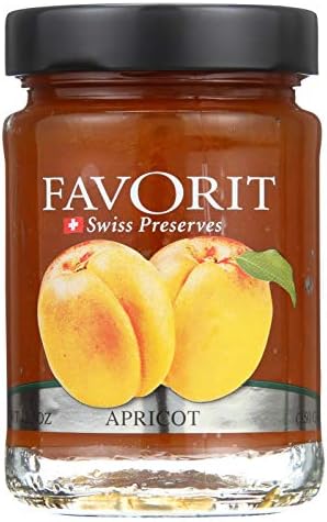 Favorit Preserves, Apricot, 12.30-Ounce (Pack of 6)