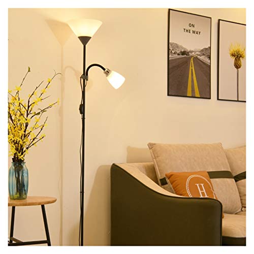 Lámpara de pie ajustable de estilo americano con acabado de hierro y casquillo E27 LED 7
