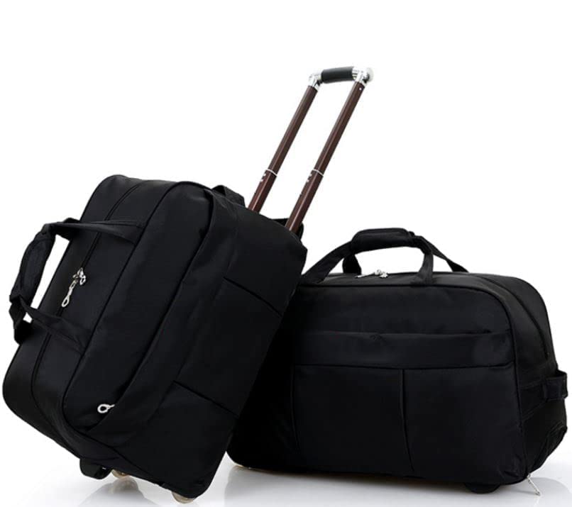 Dratal Travel Bag Large Capacity Wholesale Portable Shoulder Messenger Bag Travel Luggage Bag Fashion Computer Bag Portable Trolley Case || Pack of 2||