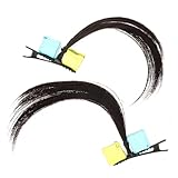 Divertido y juguetón: agrega un divertido y lúdico a look con estas peculiares pinzas para el cabello, ideales para realzar estilo diario, pinzas para el cabello pequeñas, pinzas para el cabello para cabello fino