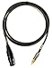 Mogami GOLD XLRF-RCA-06 Unbalanced Audio Adapter Cable, XLR-Female to RCA Male Plug, Gold Contacts, Straight Connectors, 6 Foot