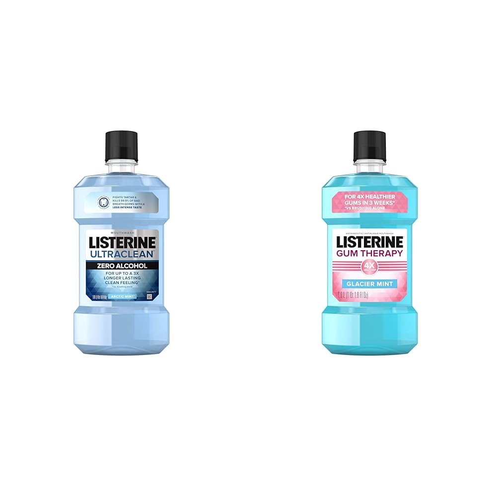 Listerine Ultraclean Zero Alcohol Tartar Control Mouthwash