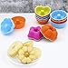 Silicone Cupcake Liners for Baking, 24Pcs Reusable Muffin Cups Greaseproof Muffin Liners Nonstick Baking Molds with Round, Stars, Heart, Flowers Shape for Kids