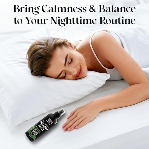 Aromasong Eucalyptus & Wild Mint Pillow Spray - All Natural Calming Linen & Bedtime Mist for Deep Sleep - Aromatherapy Essential Oils for Sleeping - Image 5