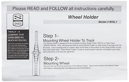 Saris Wheel Holder For Saris Single Or Triple Unique Mount Tracks #TOP3