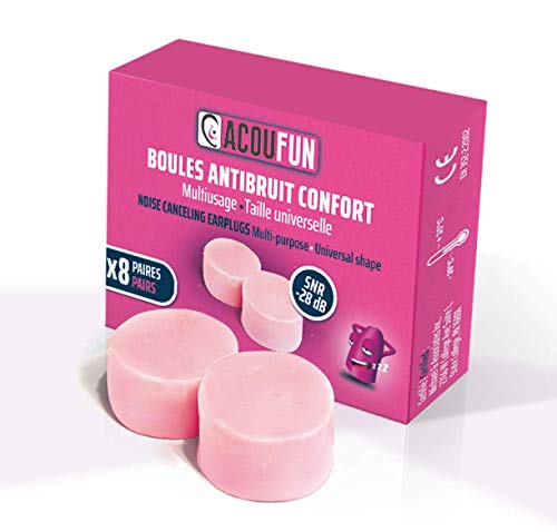 ACOUFUN Silence Boules Antibruit Nude
