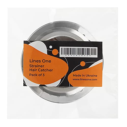 Colador para desagüe de acero inoxidable, pack de 3 miniatura 7