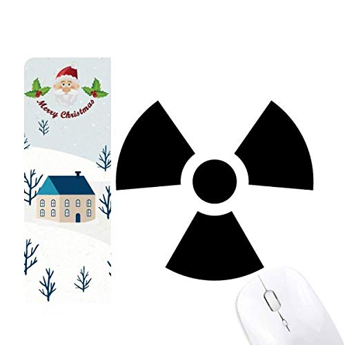 Tapis de souris radiations toxiques illustration pour bureau de maison