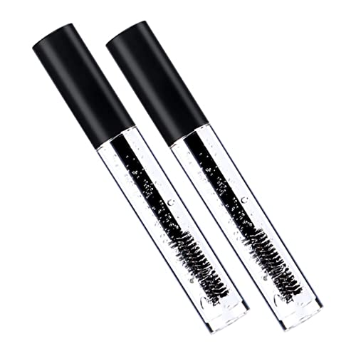 Healeved Gel Fixateur Transparent en Flacon Plastique pour Sourcils 2 Pièces 3,8 G, Liquide Coiffant Waterproof Facile à Appliquer pour Maquillage Solide des Sourcils