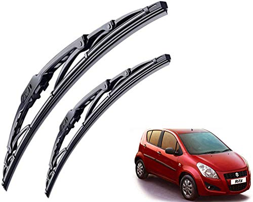 Image of WolkomHome High Performance OE Car Wiper Blade Replacement set of 2 Pc Right 22 inch Left 16 inch for Maruti Suzuki Ritz Type-2