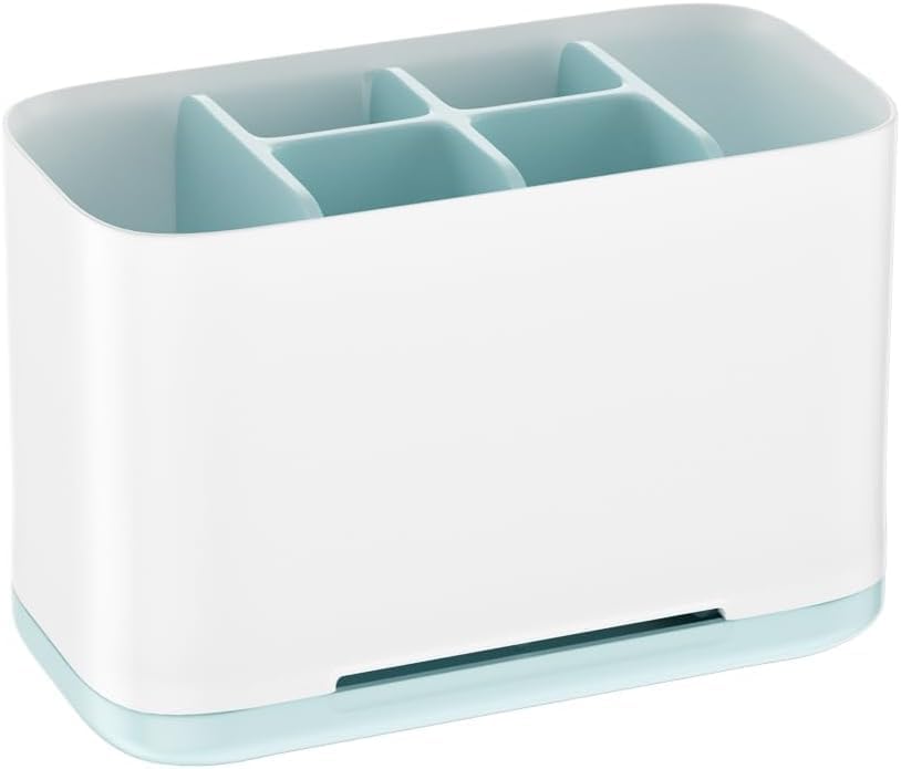 Trade Zone Toothbrush Caddy Easy to Store Toothbrush Holders Stand for Bathroom Toiletries, Multipurpose Storage Holder Stand, Bathroom Tray Caddy (Multicolor)