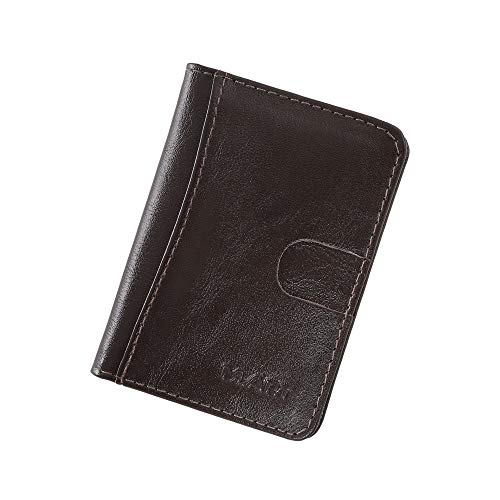 Carteira Masculina Couro Slim M.ART 214FMRT (Café)