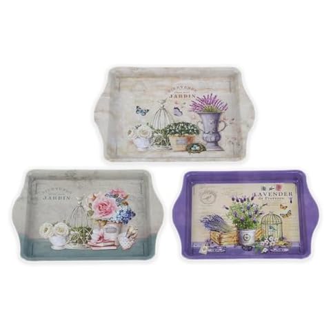 PHILPETY Rustic Metal Serving Tray Set Cover