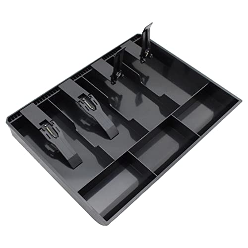 レジ引き出しインサートトレイ クリップ付き スーパーマーケット ショップ ホテル用